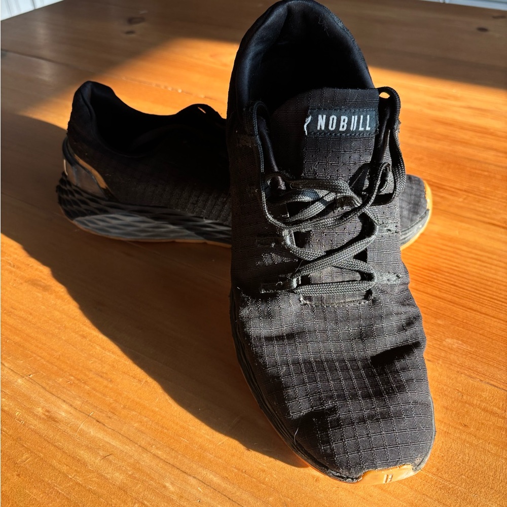 NOBULL Black and Gum Athletic Sneakers